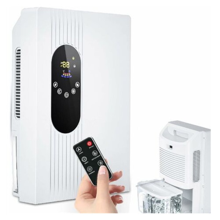 Tigrezy - Elektromos légpárátlanító távirányítóval, 2500 ml páraelszívó