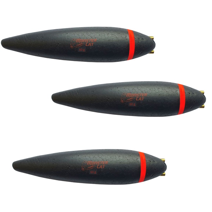 Set plute submersibile somn Monster Cat 60 g 3 buc