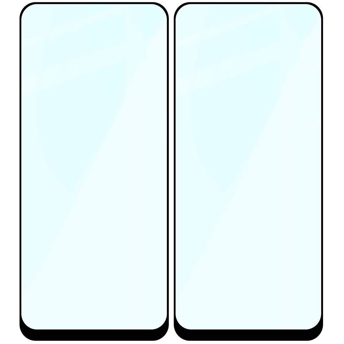 Set 2 Sticla de protectie cu rama Bizon Glass Edge Duo do Xiaomi Redmi A7 Pro 4G