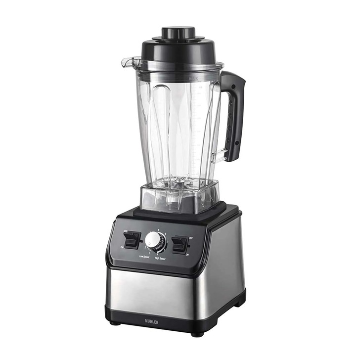 Tocator manual Rosberg R51215B, 900 ml, 2 lame, Verde/Transparent