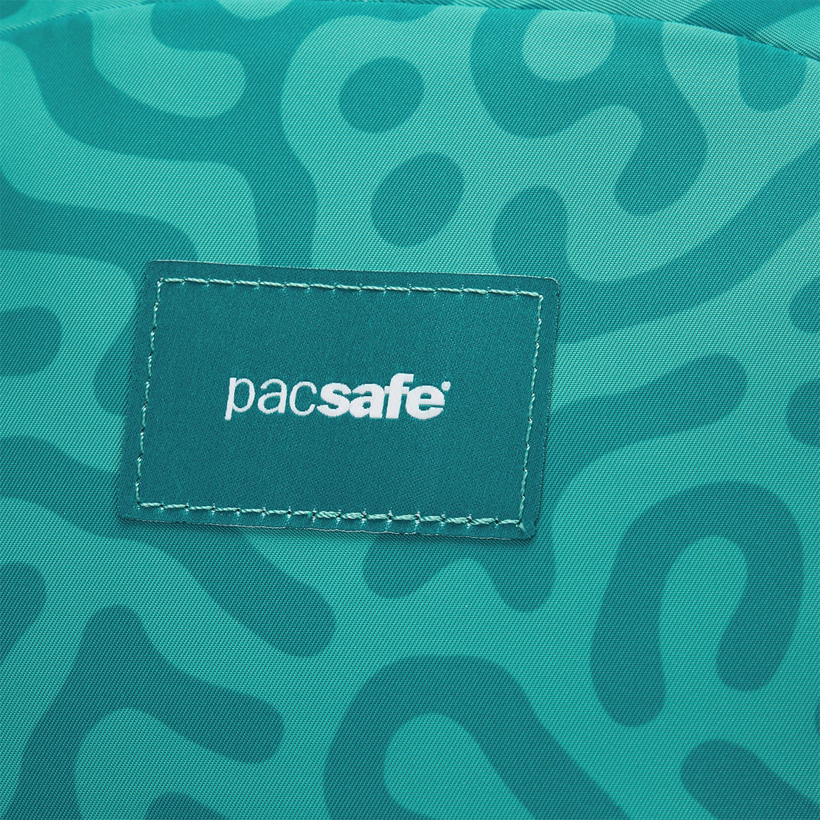 Rucsac urban antifurt Pacsafe Go 15L turcoaz, compartiment laptop 13” si protectie RFID