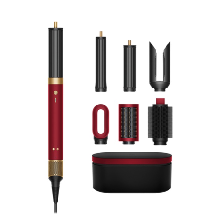Ondulator multistyler Dyson HS09 Airwrap™ Co-anda2x™, Straight+Wavy (Red Velvet/Gold)