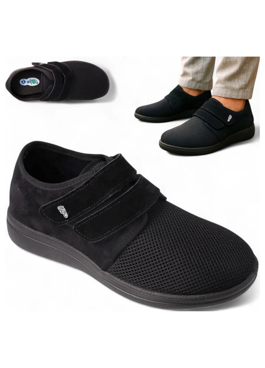 Ortopéd Papucs, Dr Orto, Slip-On Típusú, Tépőzáras, Profilaktikus, Barna