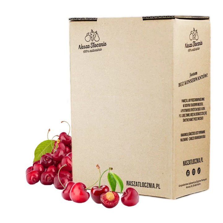 Suc 100% presat cirese amare 5L, Nasza Tlocznia