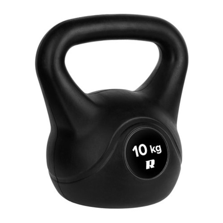 Kettlebell 10 kg, REBEL, greutate pentru antrenamente