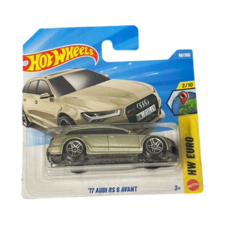 Masinuta Metalica Hot Wheels 17 Audi RS6 Avant 2026 1:64