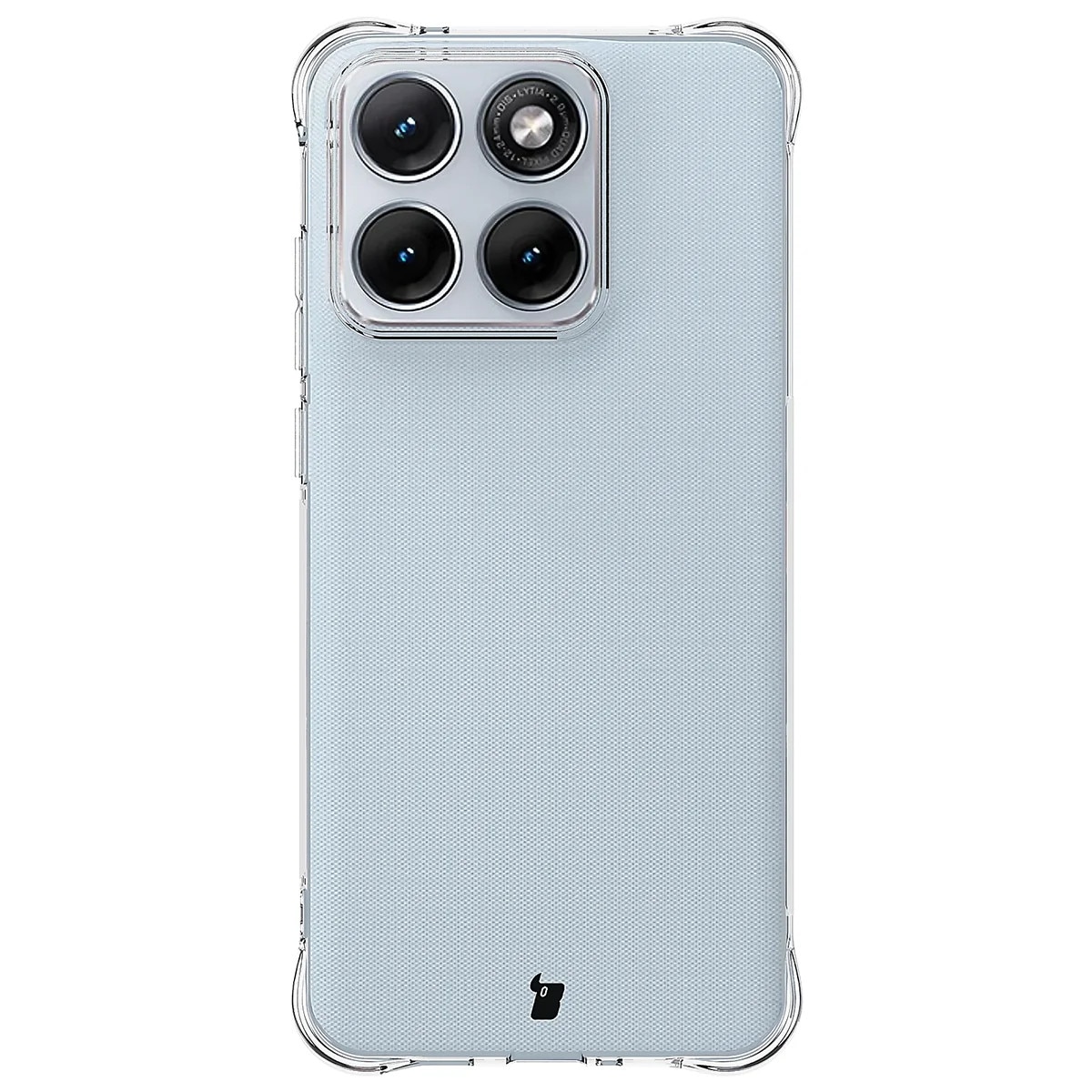 Husa Bizon Case Salpa pentru Motorola Edge 70 Fusion, Transparent