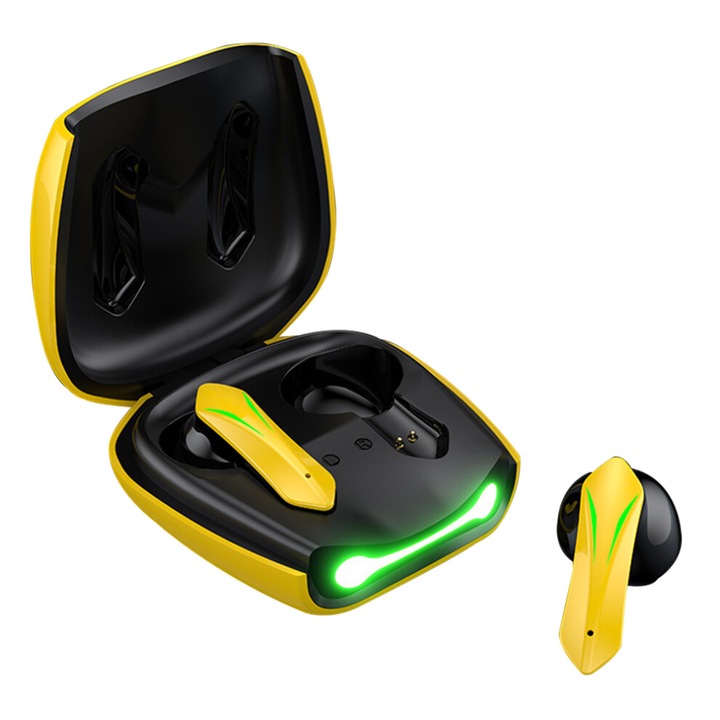 Vezeték nélküli Bluetooth fejhallgató aktív zajszűréssel és többszínű fényeffektusokkal