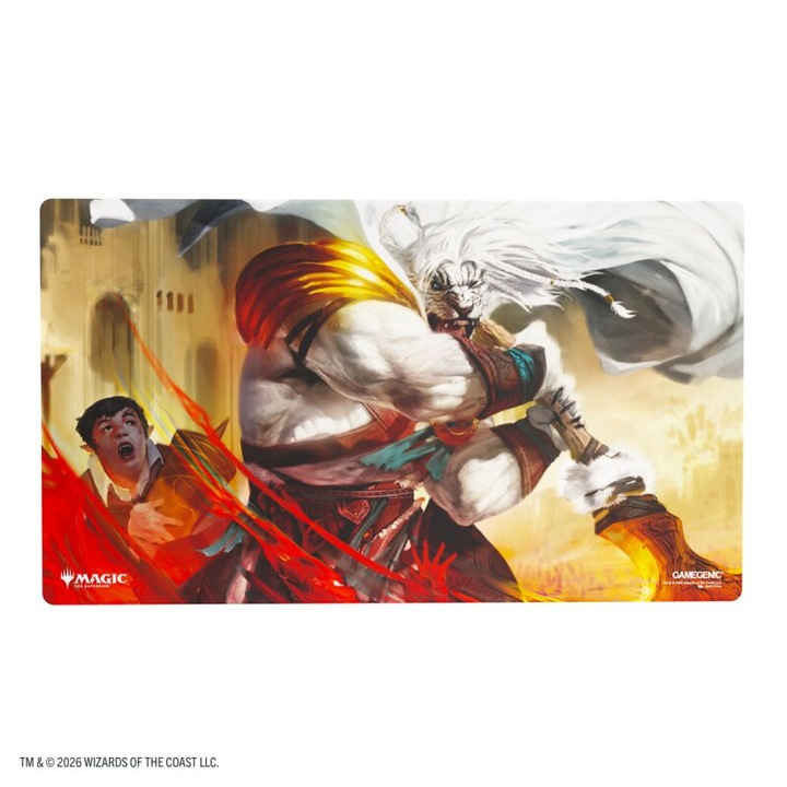 Подложка за игра Gamegenic MTG Ajani's Response Prime Playmat