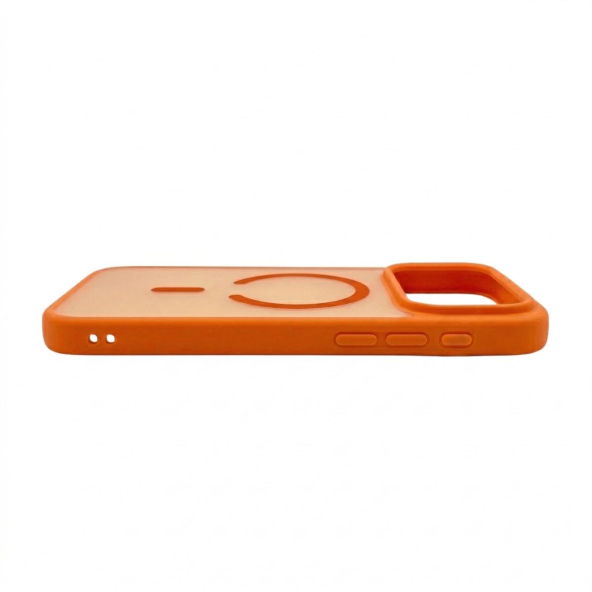 Husa pentru iPhone 17 PRO Portocaliu, HEYBINGO® X-Man, design slim, MagSafe, Anti-Soc, Anti Zgarieturi