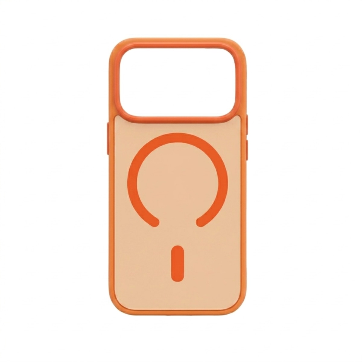 Husa pentru iPhone 17 PRO Portocaliu, HEYBINGO® X-Man, design slim, MagSafe, Anti-Soc, Anti Zgarieturi