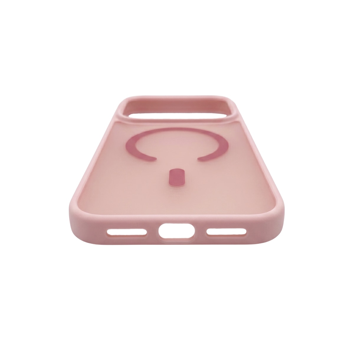 Husa pentru iPhone 17 PRO MAX Roz, HEYBINGO® X-Man, design slim, MagSafe, Anti-Soc, Anti Zgarieturi