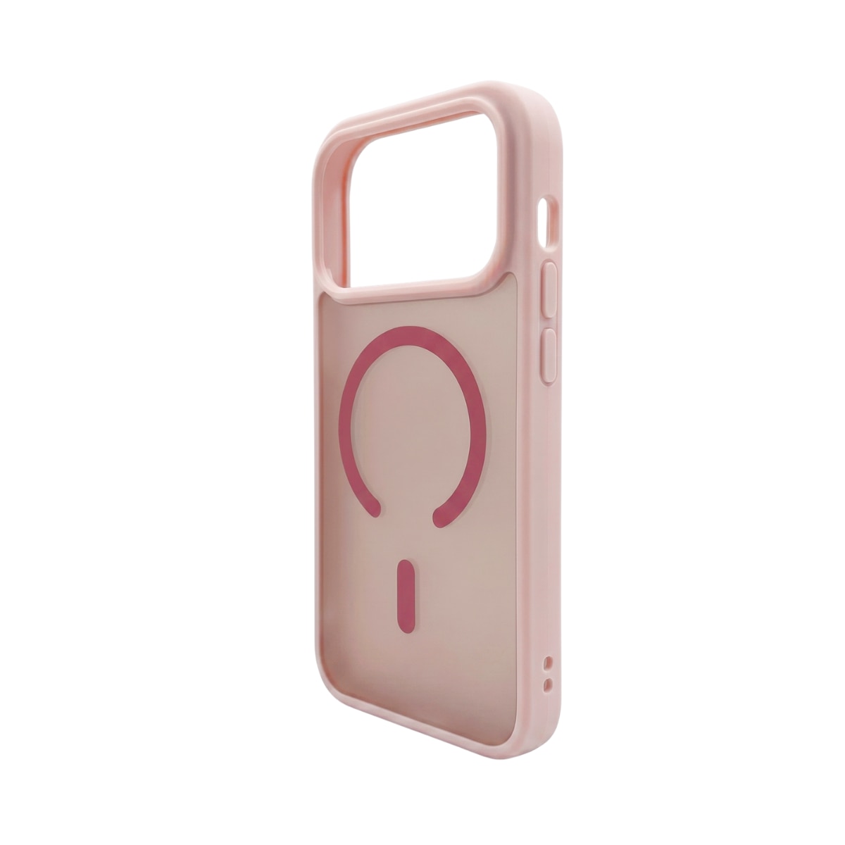 Husa pentru iPhone 17 PRO MAX Roz, HEYBINGO® X-Man, design slim, MagSafe, Anti-Soc, Anti Zgarieturi