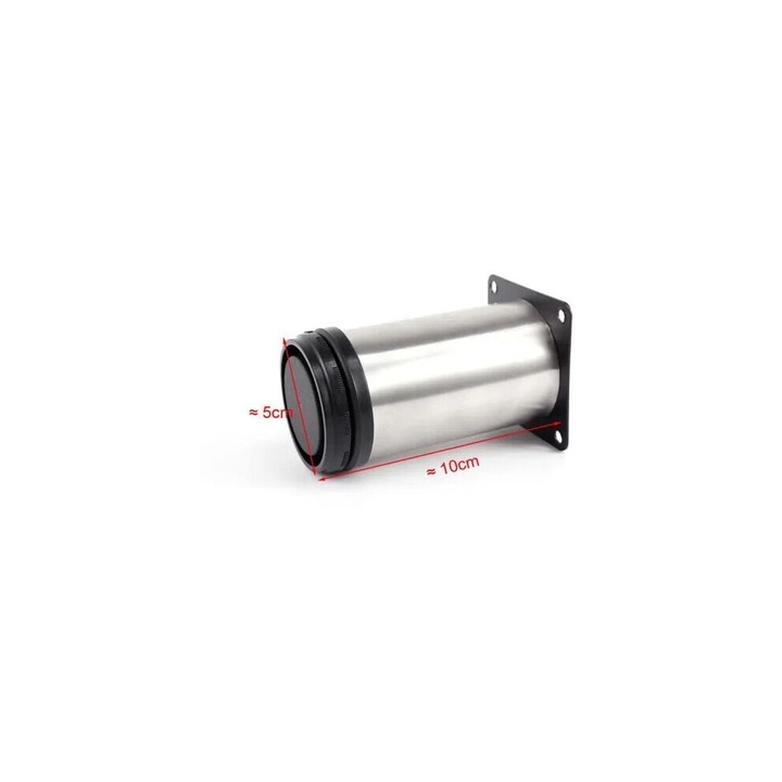 Picioare pentru mobilier, suporturi reglabile din otel inoxidabil, capacitate mare de incarcare, inaltime reglabila, pentru blat/masa/birou, inox/negru, 10 x 5 cm