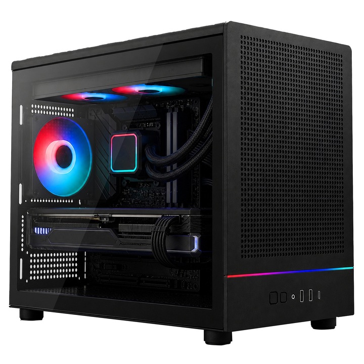 VIST M4M Sistem PC Ryzen 7 8700F, Ram 32GB, NVIDIA GeFroce RTX 5070, SSD 1TB M.2, WIFI, Windows 11 Pro preinstalat