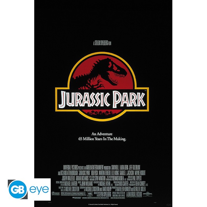 Poster Jurassic Park Movie 91.5x61 cm GB Eye laminat oficial