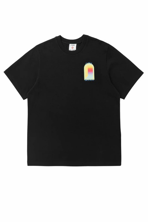 Tricou barbati, Casablanca, L'Arche, Negru