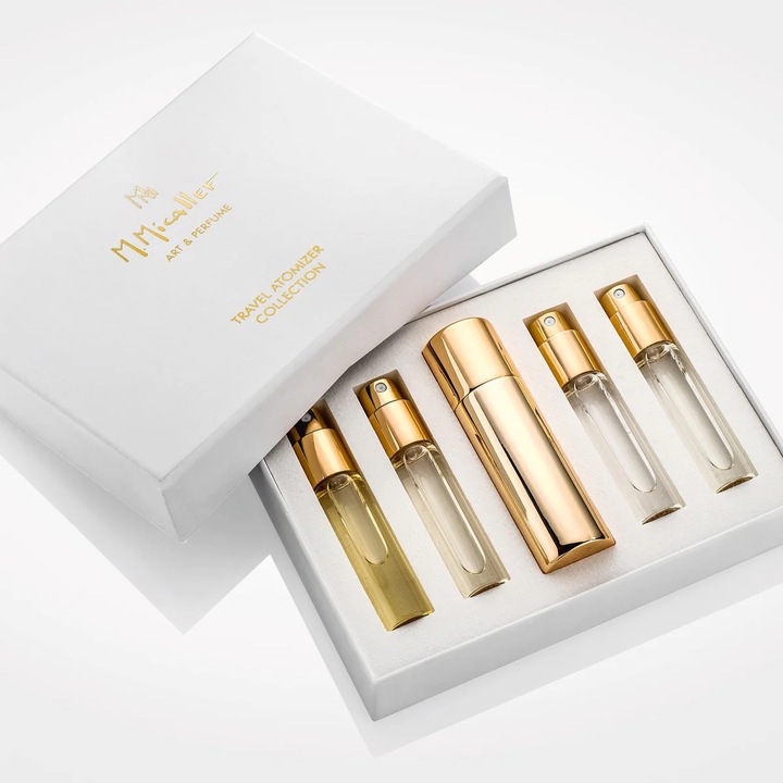 M.Micallef Nectar Box Parfum MINI 4 x 10 ml + Perfume case