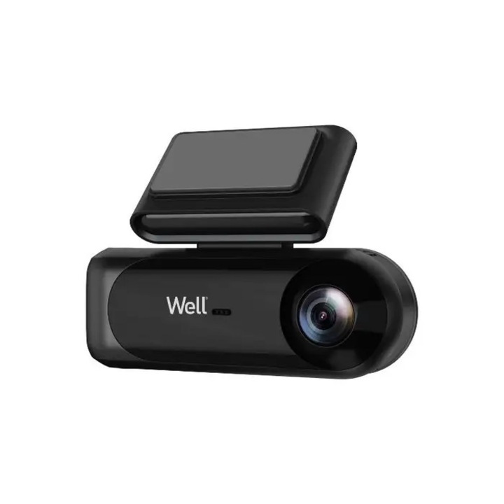 Well Watchman 4K autós kamera, 2K hátsó kamera, Wifi, 1.47" IPS kijelző, HDR