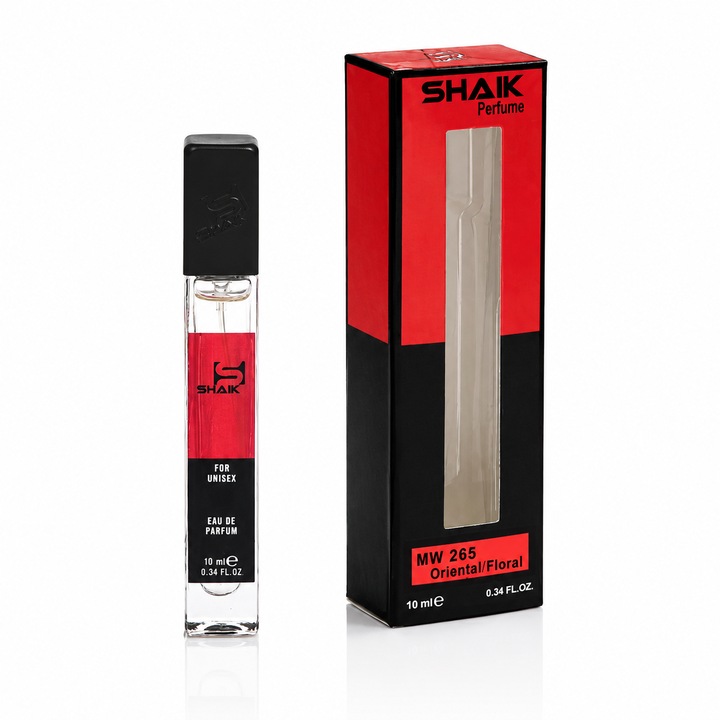SHAIK 265 Lost Cherry 10 ml – Aroma Unisex Intensa cu Cirese, Migdale si Note Lemnoase, Lost Cherry