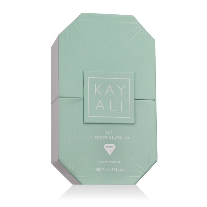 Kayali Yum Pistachio Gelato 33, parfum unisex, 100 ml, note florale si lemnoase, 2023