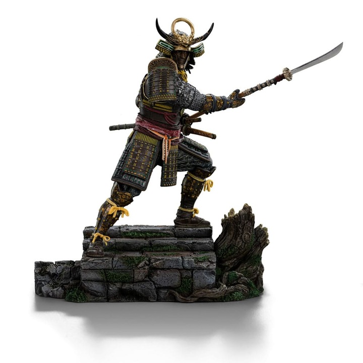 Figura Yasuke Iron Studios 20x39x30cm többszínű 1/10