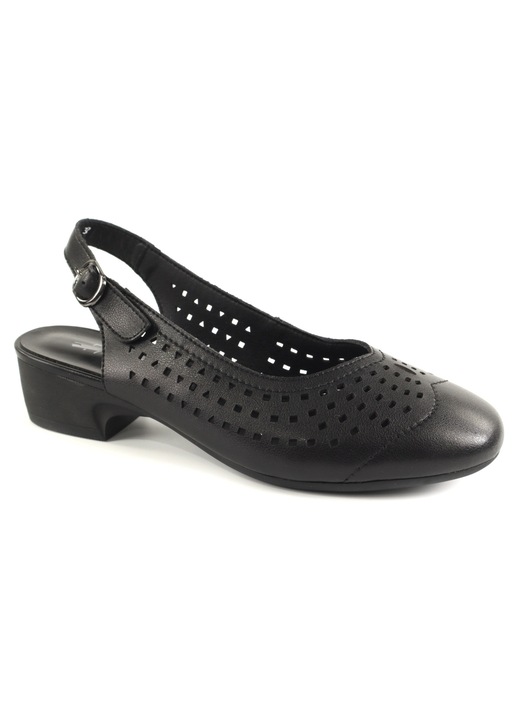 Pantofi dama piele naturala X4X480017D 01 N, Negru