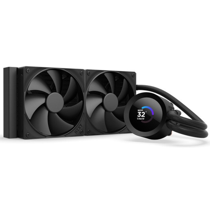 Cooler Gigabyte AORUS WATERFORCE II 360 ICE, Full Color LCD, AIO 360mm, Intel/ AMD, Alb