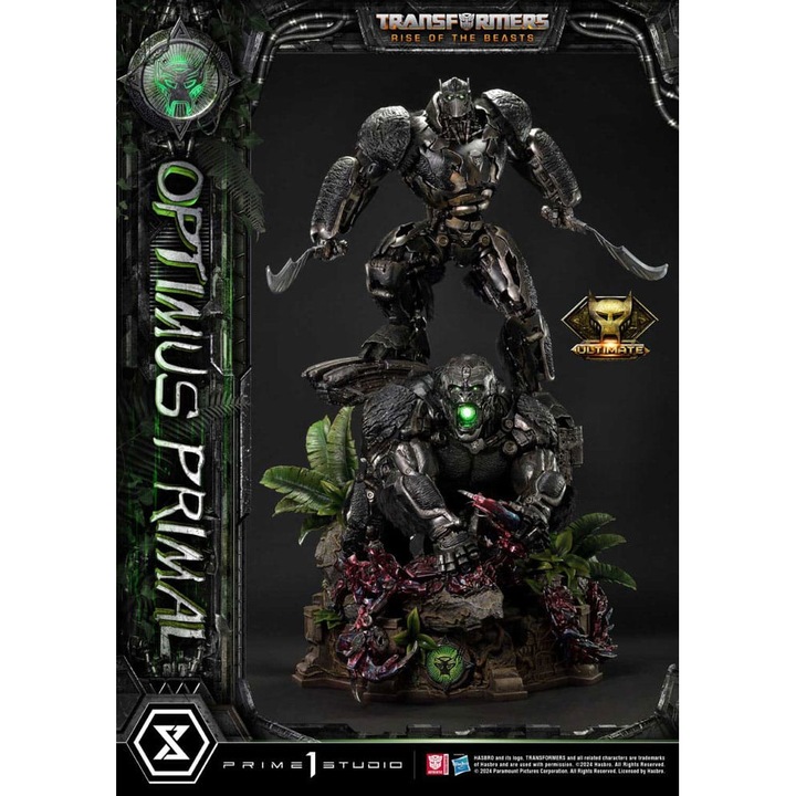 Prime 1 Studio Optimus Primal Ultimate többszínű figura 72 cm