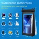 Husa Waterproof Universala pentru Telefon, PVC – Policlorura de Vinil Premium, Etansa IPX8, Protectie Apa/Nisip/Praf, Touch Functional Sub Apa, pentru Plaja, Piscina, Surf, Vacante si Sporturi Acvatice, Negru