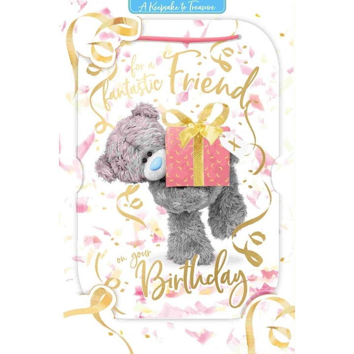 Felicitare 3D holografica Carte Blanche Greetings multicolor 0x17x24cm