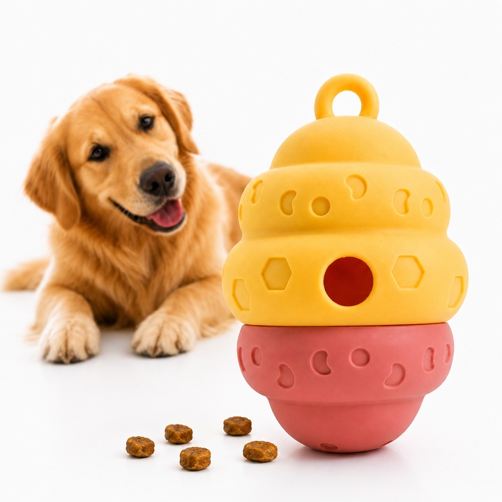 FetchFurry BPA-mentes szilikon adagoló ételhez és snackekhez kutyáknak és macskáknak