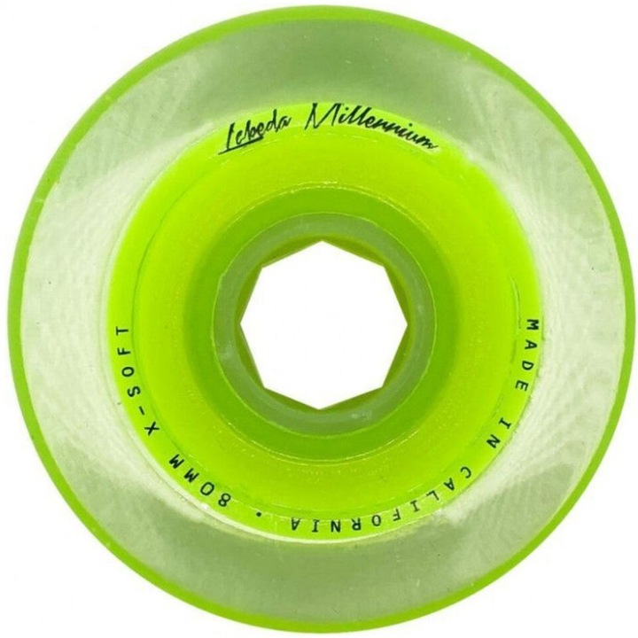 Labeda Millennium X-Soft görkorcsolya kerék, többrétegű urethan, magas tapadás sportpályán/műanyag csempén, 68 mm, lila, 1 db
