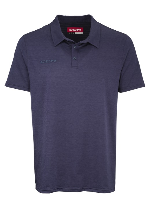 CCM polo, testhezallo, antimikrobialis, sotetkek, Tengerészkék