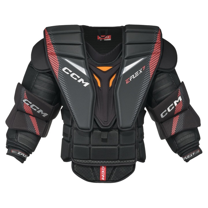CCM, Textil kapus mellvédő HD habbal és D3O-val, Max Flex Fit, ADPTFIT és AER-TEC Suspension, EFLEX 7, Többszínű, M (SR)