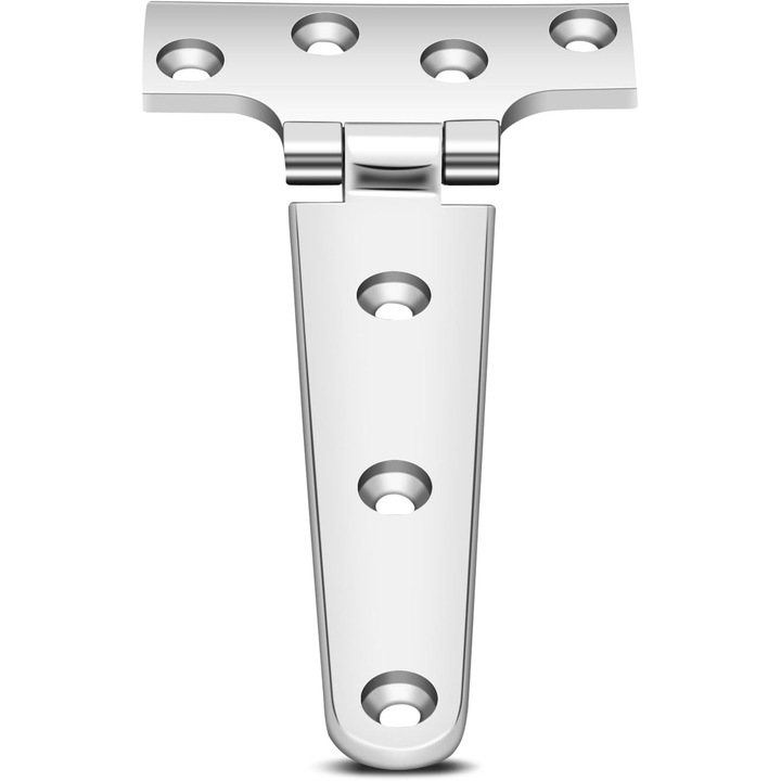 Balama T tip, otel inoxidabil, rezistenta, 151x75x4.5mm