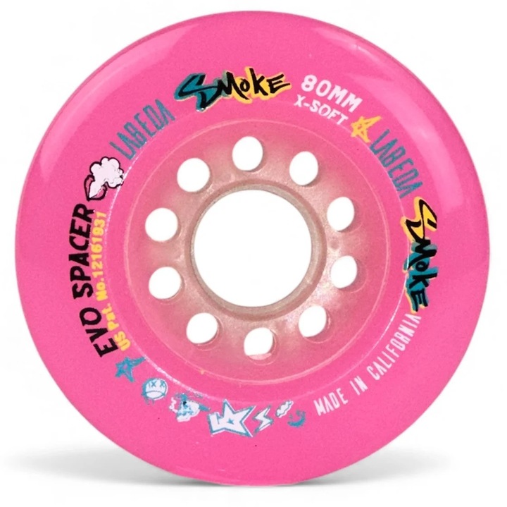 LABEDA Smoke X-Soft Görkorcsolya Kerekek (80 mm)