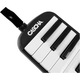 Orga Melodica Cascha HH 2061 cu husa si gura de suflat, instrument pentru copii si incepatori, negru