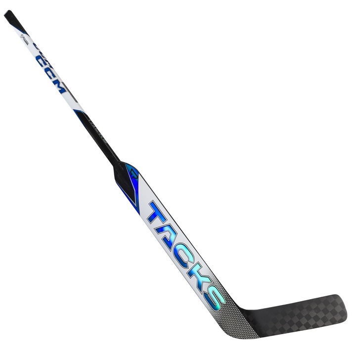 CCM Tacks SR kapusbot, karbon, világoskék, 63.5cm