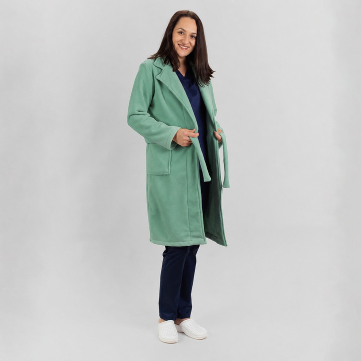 Halat Polar lung, culoare verde menta B15, marime XL