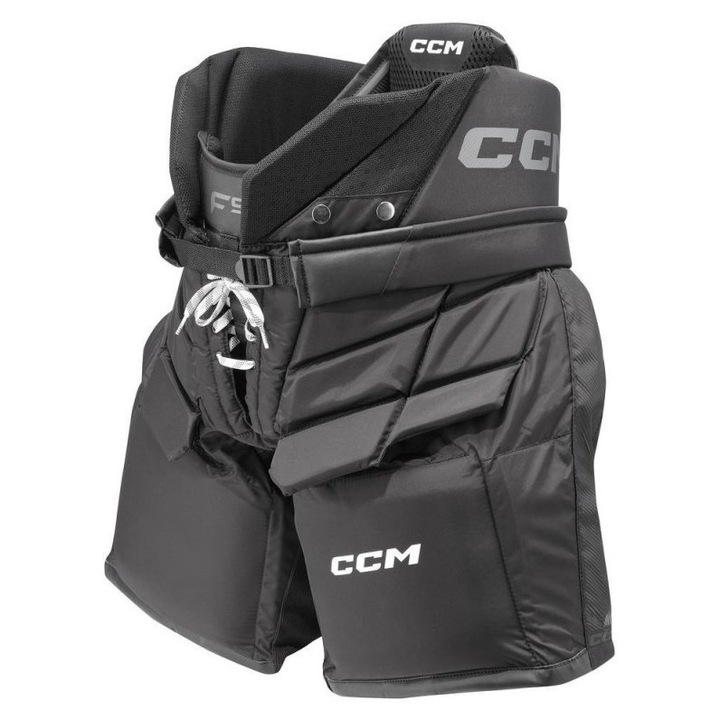 CCM, kapusnadrág 400D nylonból, elasztikus zónákkal, max flex fit, belső fit+ öv, flexmotion védelem HD habbal és formázott gerincvédelemmel, szegmentált lélegző bélés, AXIS F9, sötétkék, SR XL