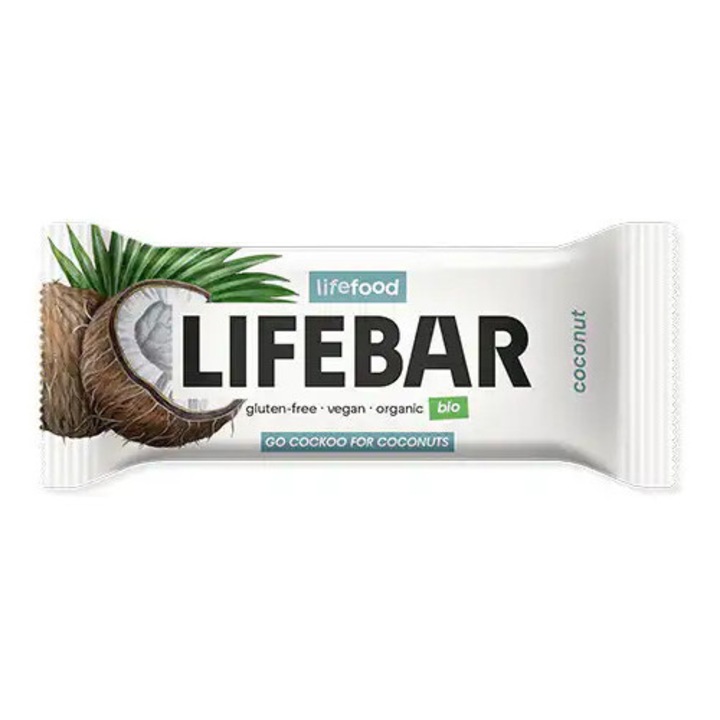 Baton cu cocos bio 40g Lifebar