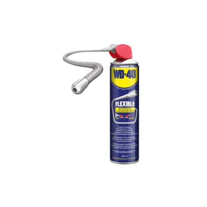 Spray Multifunctional WD-40 Smart Straw Flexible 600 ml – lubrifiere precisa si protectie completa