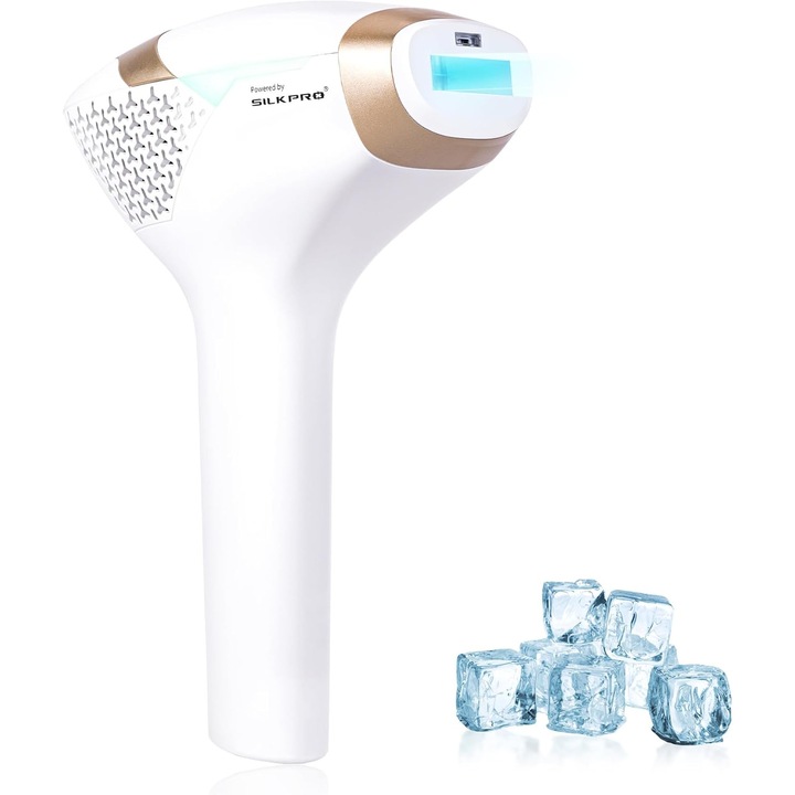 DermRays NEW V4S, epilator cu laser dioda 810 nm pentru femei si barbati, potrivit pentru tipuri de piele 1–5 (fototipuri deschise pana la medii)