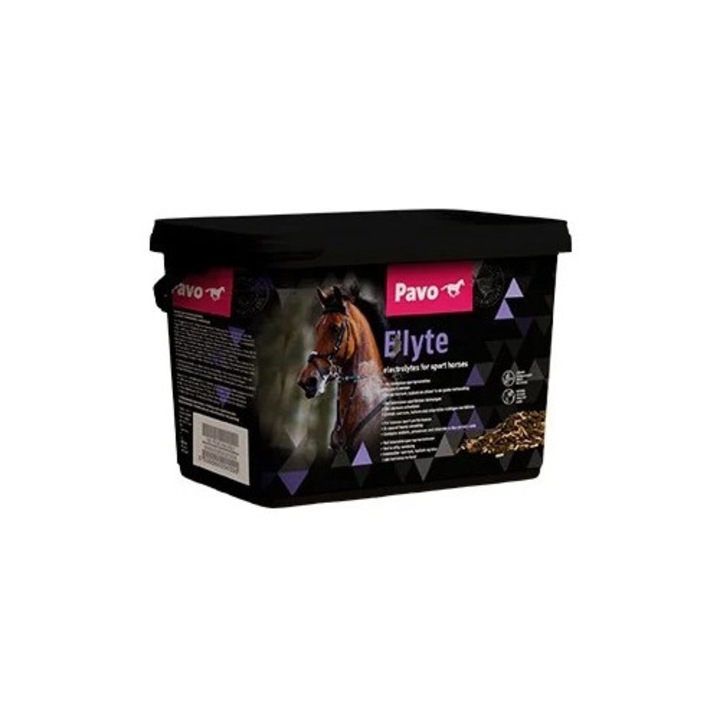 Electroliti pentru cai si ponei Pavo E'lyte, 3kg