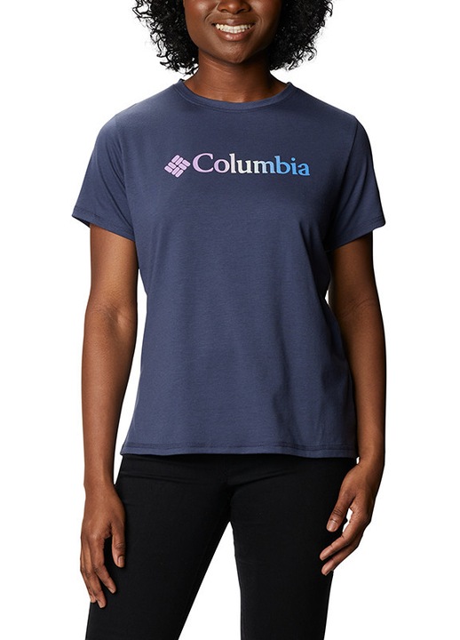 Columbia Sun Trek Ss Graphic Tee, Albastru