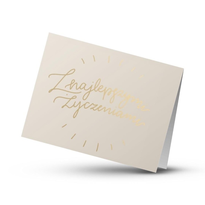 Felicitare Szaron eco multicolor 12x17cm