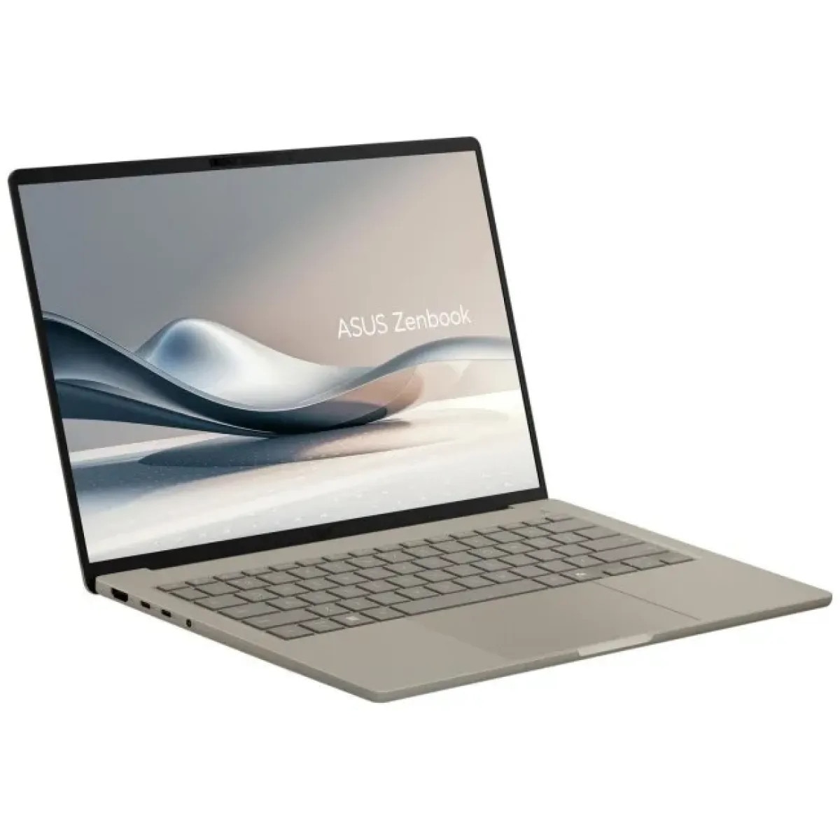 Laptop ASUS ZenBook A14 OLED UX3407NA-QD166W Snapdragon X2-88-100 14inch 16GB 512GB Windows 11 Home Bej