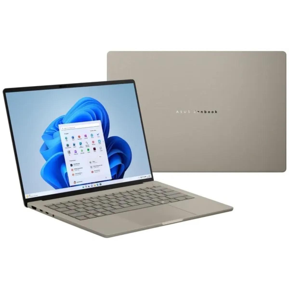 Laptop ASUS ZenBook A14 OLED UX3407NA-QD166W Snapdragon X2-88-100 14inch 16GB 512GB Windows 11 Home Bej