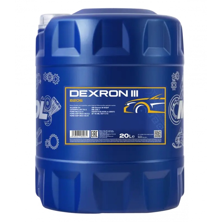 Ulei Mannol Automatic Plus ATF Dexron III 20L
